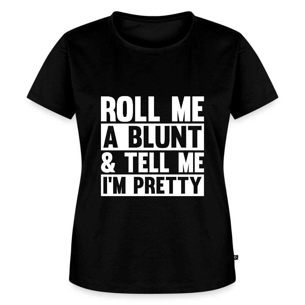 Frauen Premium T-Shirt „ Blunt" - Schwarz