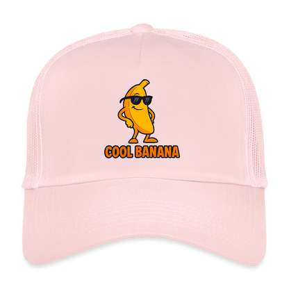 Trucker Cap „ Cool Banana" - Hellrosa