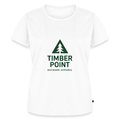 Frauen Premium T-Shirt „ Timber Point" - Weiß