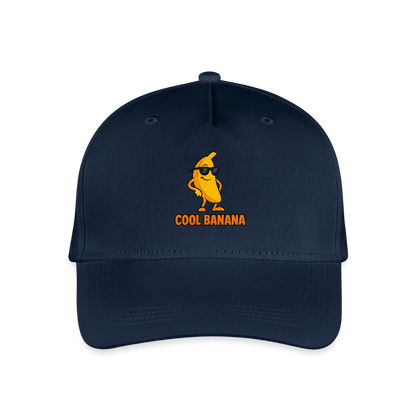 Kinder Bio Basecap „ Cool Banana" - Navy