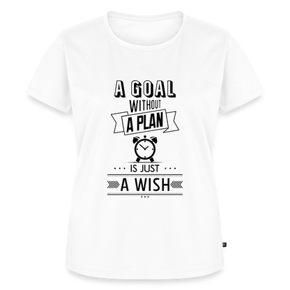 Frauen Premium T-Shirt „ Wish" - Weiß
