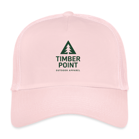Trucker Cap „ Timber Point" - Hellrosa