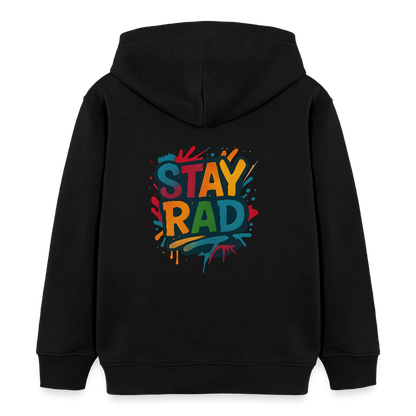 Stanley/Stella Kinder Hoodie  „ Stay RAD" - Schwarz