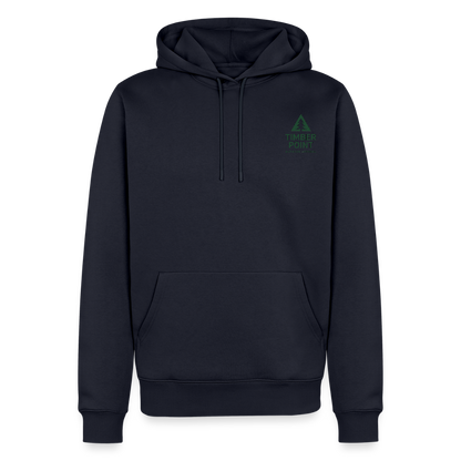 Männer Premium Hoodie „ Timber Point" - Navy