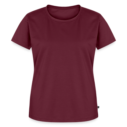 Frauen Premium T-Shirt - Burgunderrot