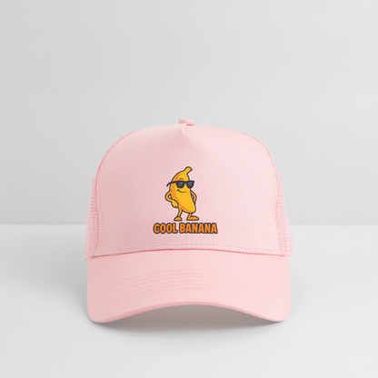 Trucker Cap „ Cool Banana" - Hellrosa