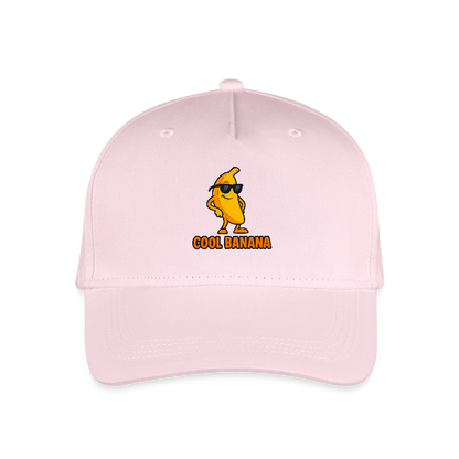 Kinder Bio Basecap „ Cool Banana" - Hellrosa