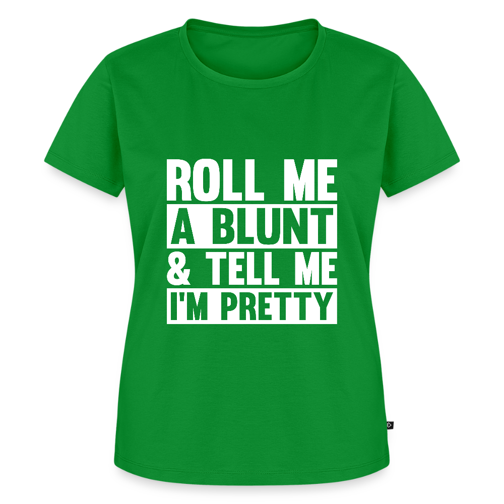 Frauen Premium T-Shirt „ Blunt" - Grün