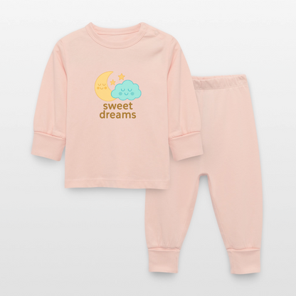 Baby-Schlafanzug „ Sweet Dreams" - Kristallrosa